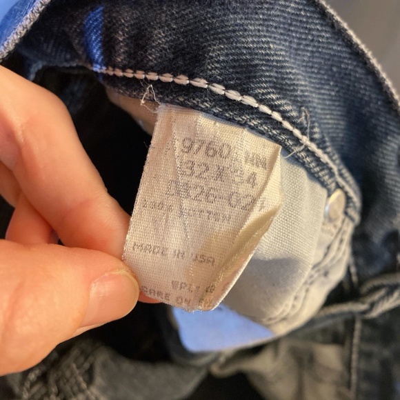 Vintage Wrangler Highwaisted Distressed Bootcut Jeans Made In USA - Picture 4 of 4